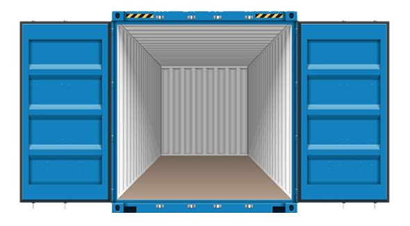 Self storage container hire